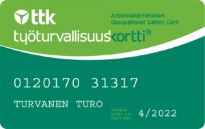 Työturvallisuuskortti